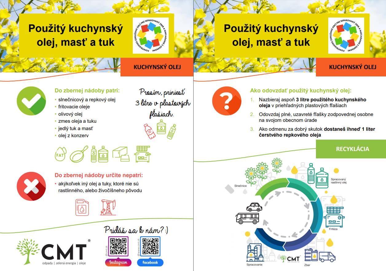 Použitý kuchynský olej